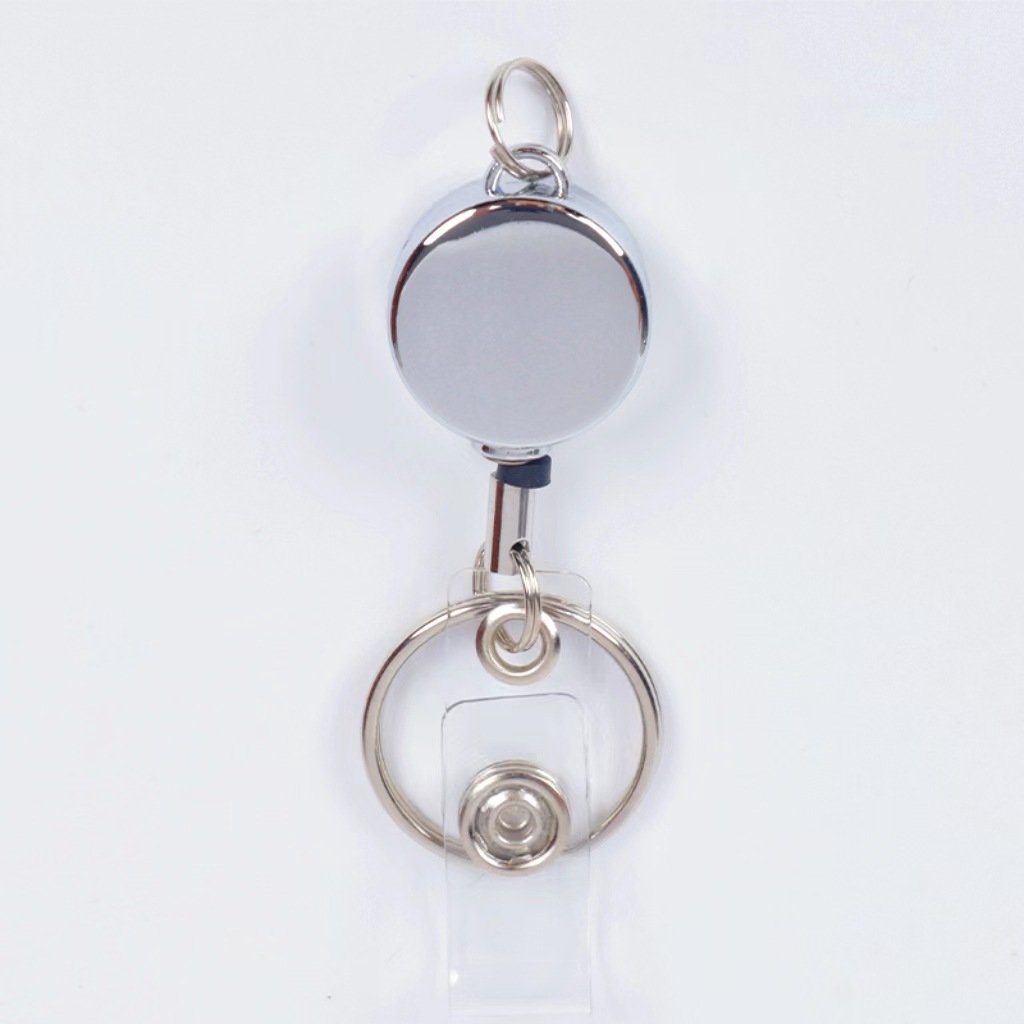 21mm round metal easy to pull necklace clasp