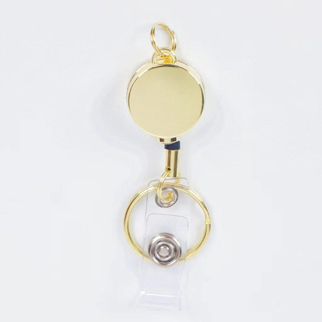 21mm round metal easy to pull necklace clasp