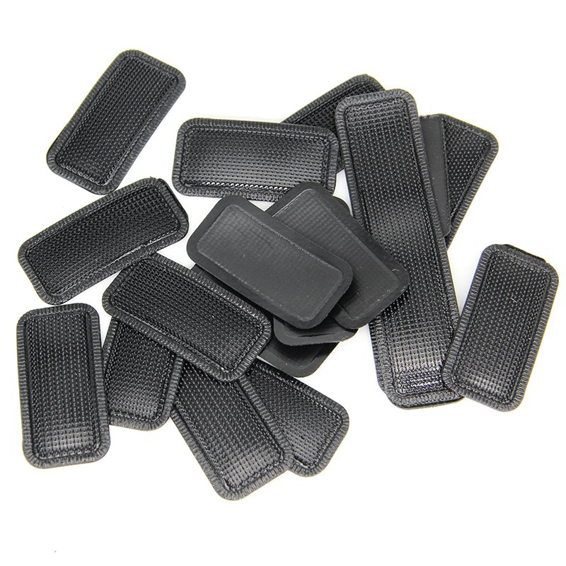 Custom TPU Sleeve Badge with Logo - High-Frequency Heat Press and Cutting for Stylish Jackets | Durable Velcroes Design
