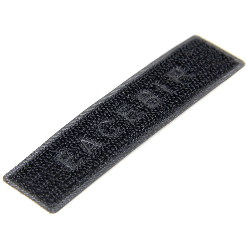 Custom TPU Sleeve Badge with Logo - High-Frequency Heat Press and Cutting for Stylish Jackets | Durable Velcroes Design