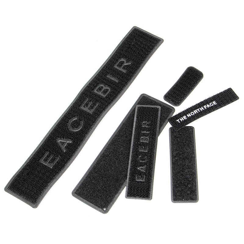 Custom TPU Sleeve Badge with Logo - High-Frequency Heat Press and Cutting for Stylish Jackets | Durable Velcroes Design