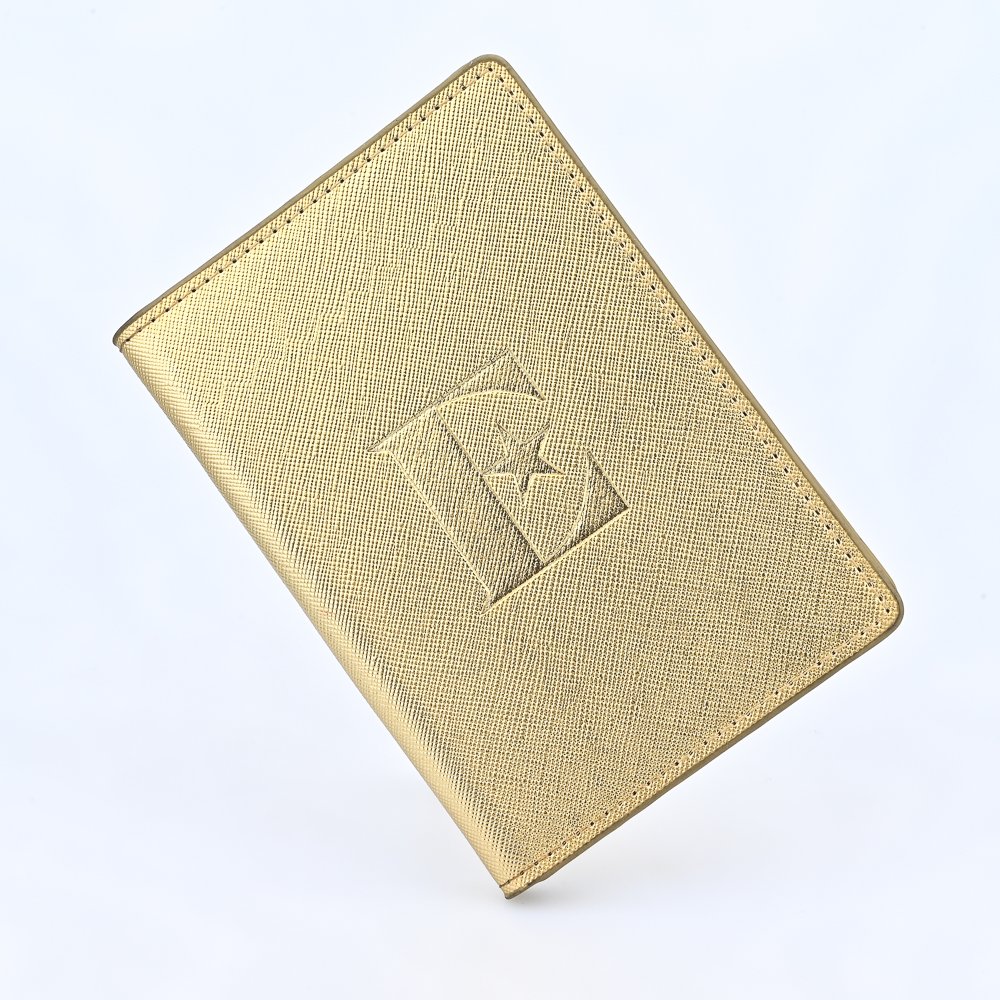 Luxury Business Id Card and passport Holder Credit Card Holder Pu Leather Cover Waterproof Square Leather Passport Cover