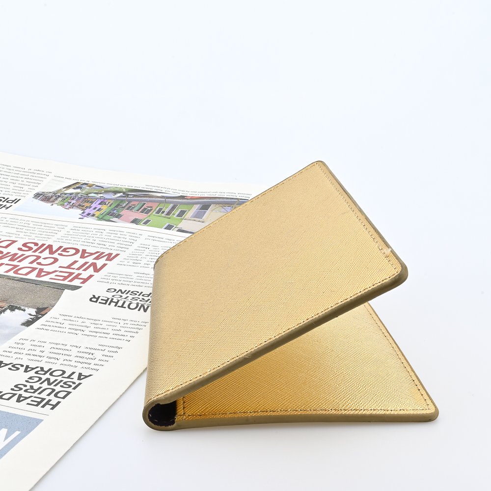 Luxury Business Id Card and passport Holder Credit Card Holder Pu Leather Cover Waterproof Square Leather Passport Cover