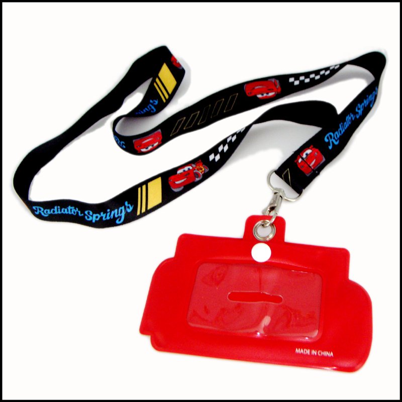 China Wholesale customized logo card holder ID badge card holder with long neck strap band Lanyard
