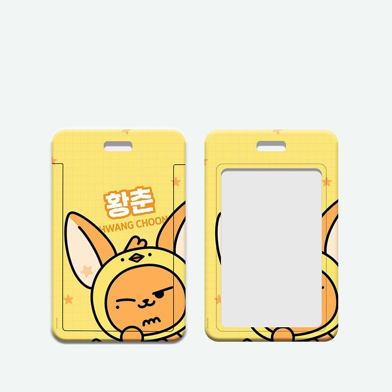 Custom Student Meal Card Holder Professional Bus Meal Badge UV and Offset Printed Plastic Txt Card With Japanese Korean Style