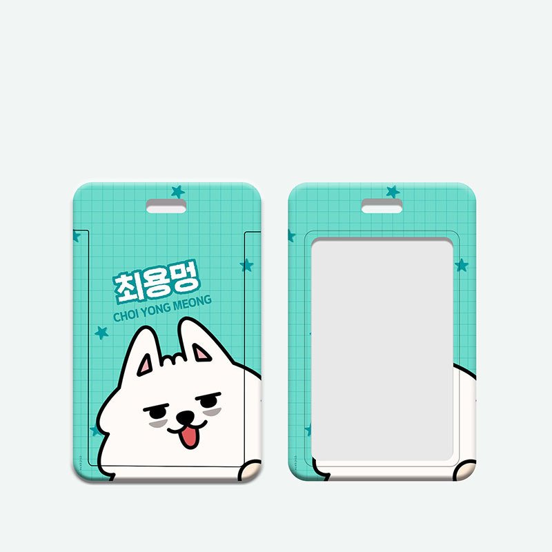 Custom Student Meal Card Holder Professional Bus Meal Badge UV and Offset Printed Plastic Txt Card With Japanese Korean Style