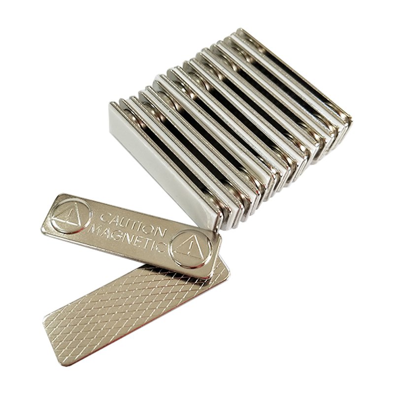 Online Wholesale Permanent Neodymium Customized Magnet Name Badge Holder For ID Card
