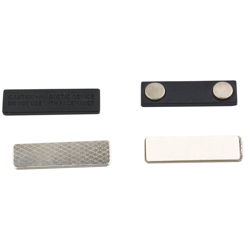 Online Wholesale Permanent Neodymium Customized Magnet Name Badge Holder For ID Card