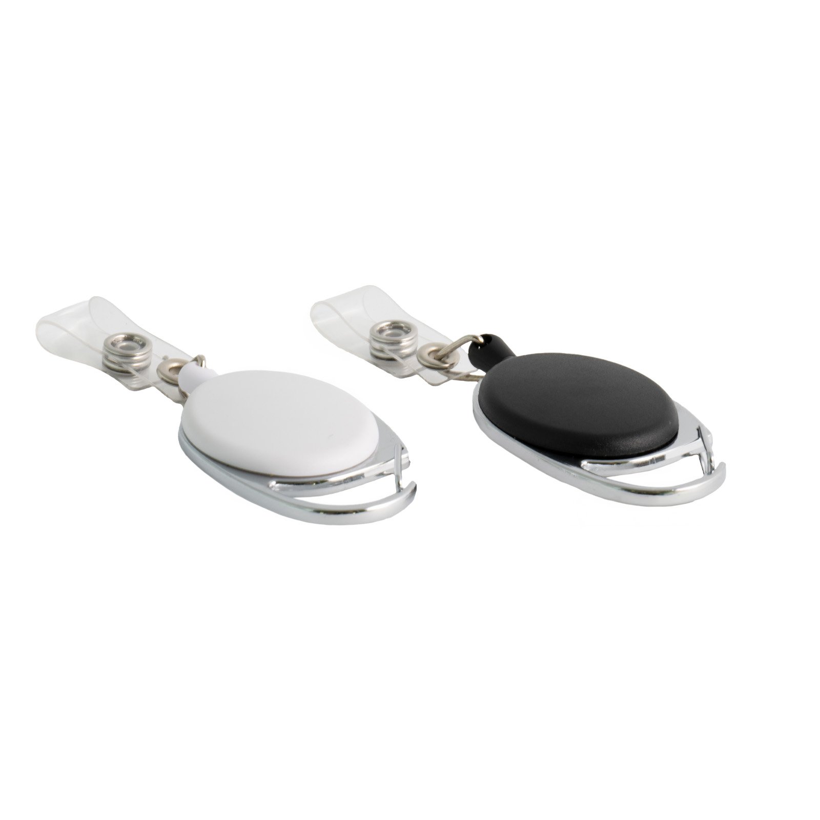 Custom Premium ID Badge Holder- Reel Clip On Card Holders