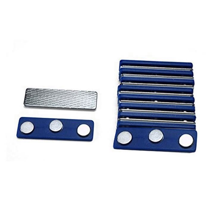 Magnetic Name Badge Tag Magnet Neodymium Chest Card For Clothes With Adhesive