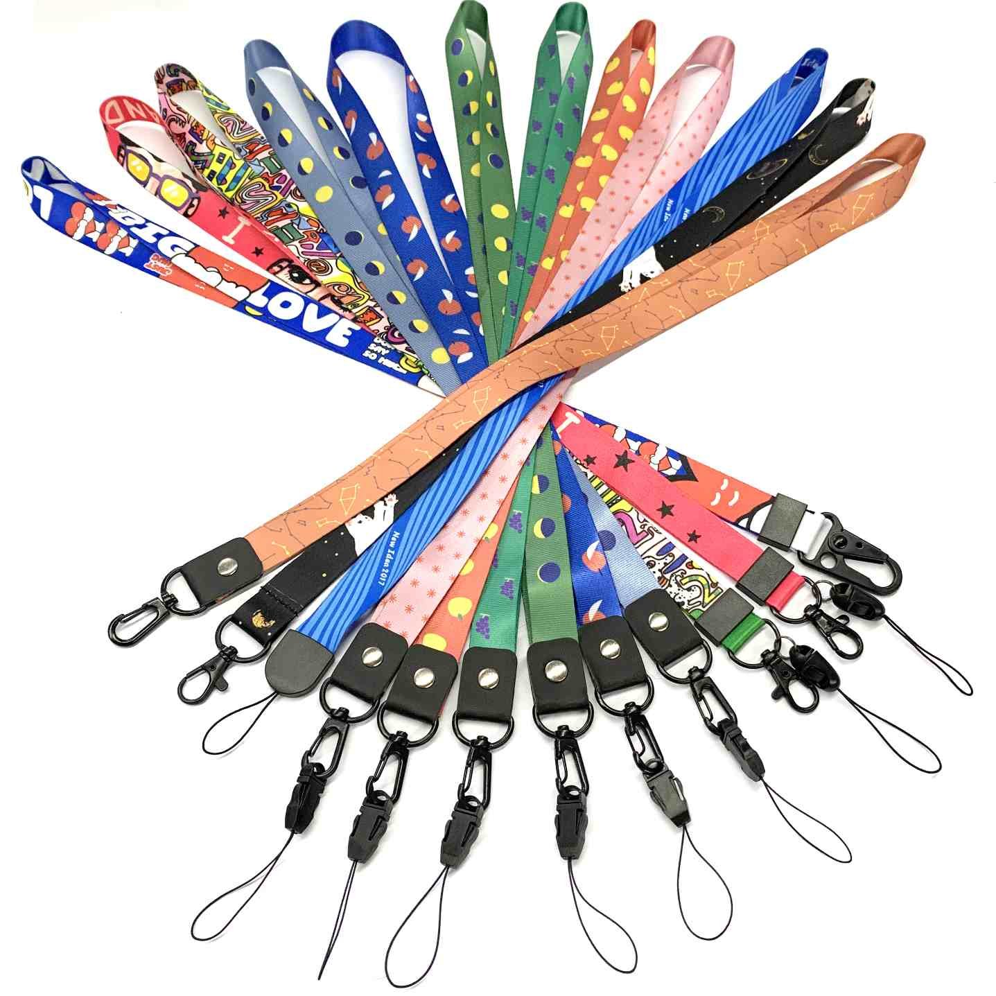 Ultra Rock Lilo Check Passport Anti-lost Thermal Marathon Manufactus Cards Other Nylon Polyester Lanyards With Logo Custom