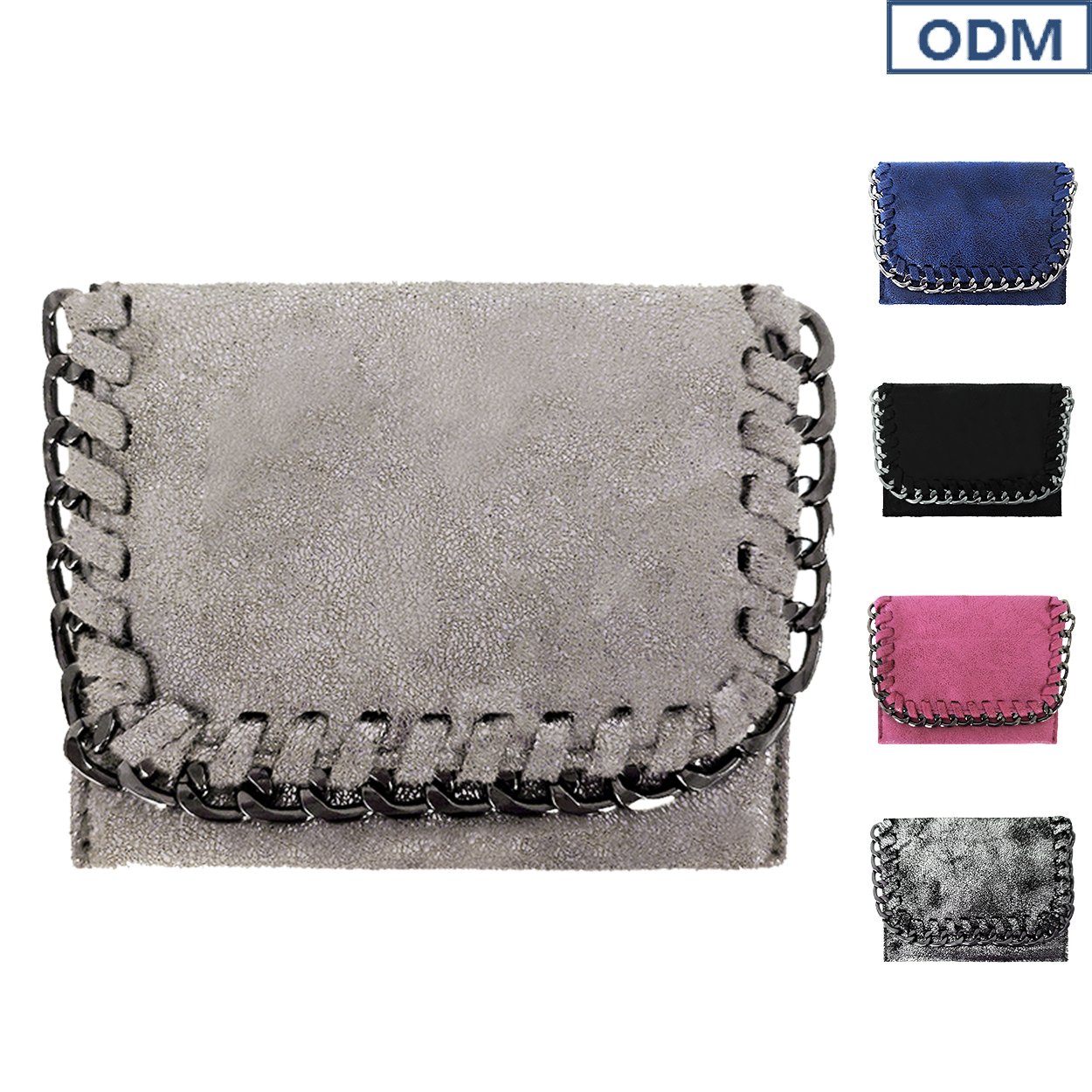 Premium Customizable Cardholder Wallet Polyester Business Style Bag with Light Weight Credit Card Holder Case Logo Customized