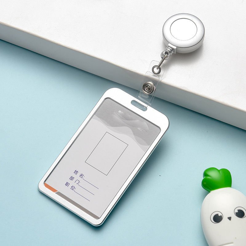 Fashion Vertical Id Card Badge Holder Meta Id L Card Holder Badge