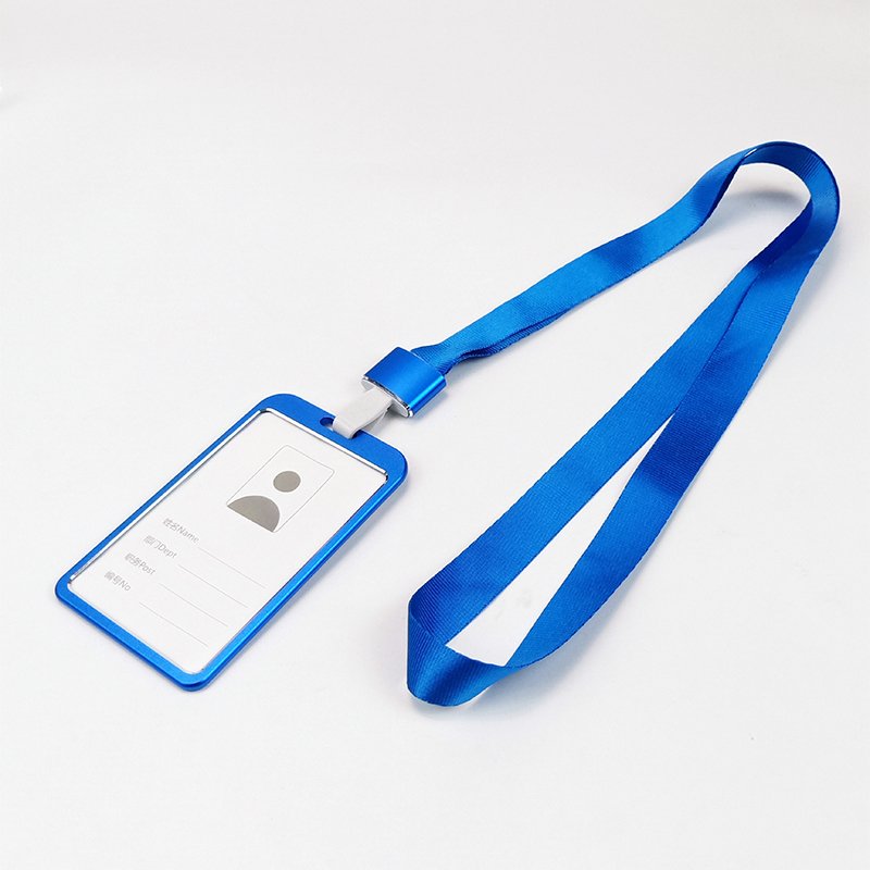 Fashion Vertical Id Card Badge Holder Meta Id L Card Holder Badge