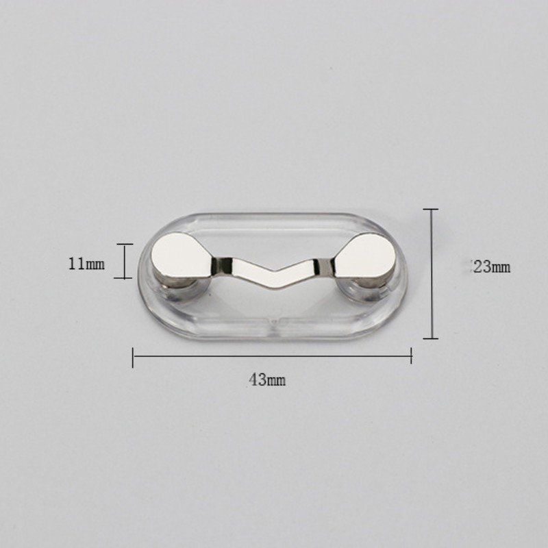 Magnetic Eyeglass Holder, Magnetic Badge Holder Reel, Eyewear Hook Eyeglass Holders to All Clothing