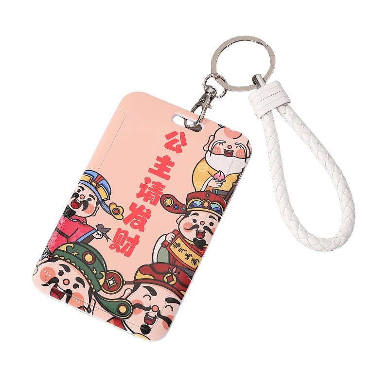 ID Card Badge Holder Lanyard Heavy Duty Plastic Name Tag ID Card Holder for Business Card Offices