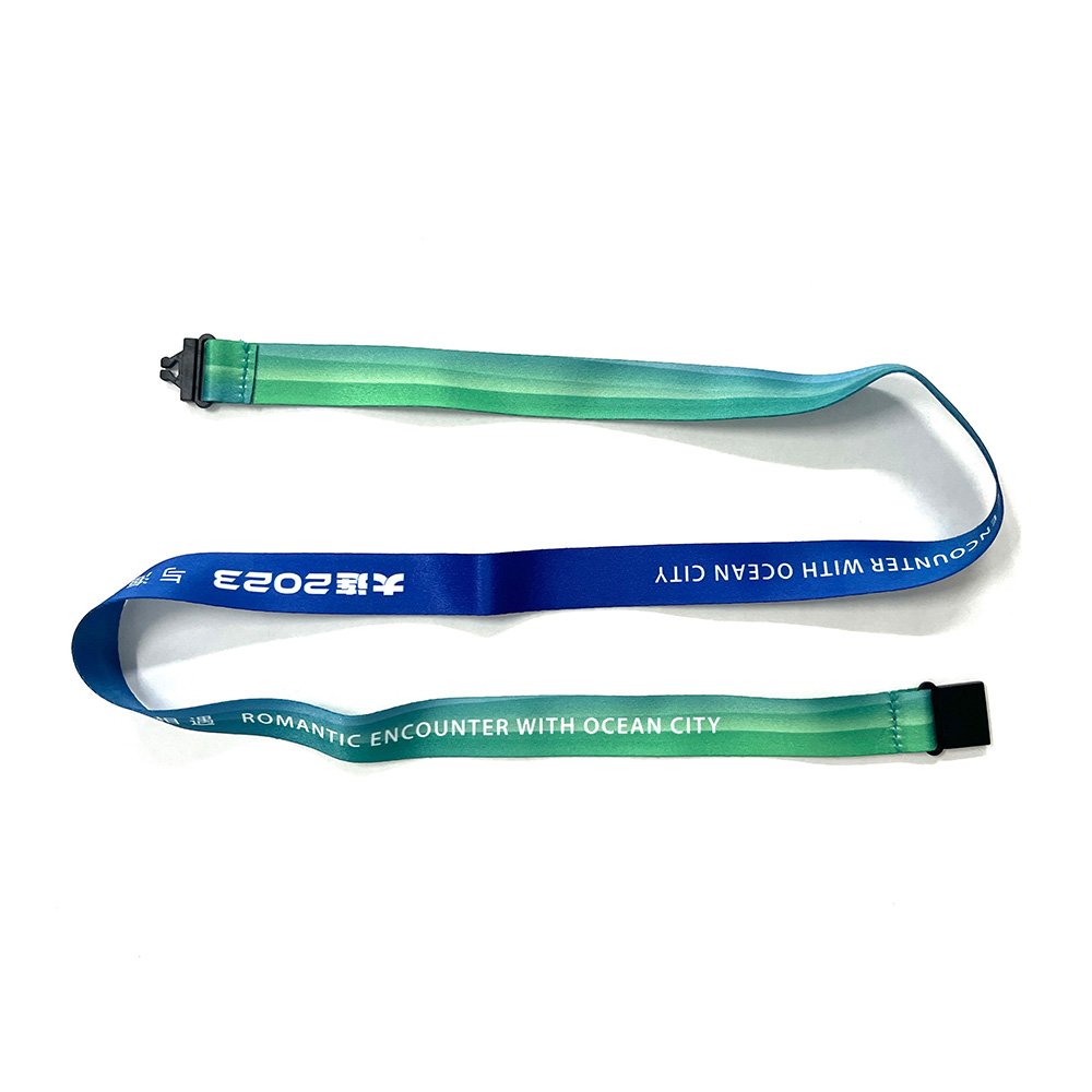 Detachable lanyard keychain with logo custom for medals print neck strap sublimation ribbon lanyard