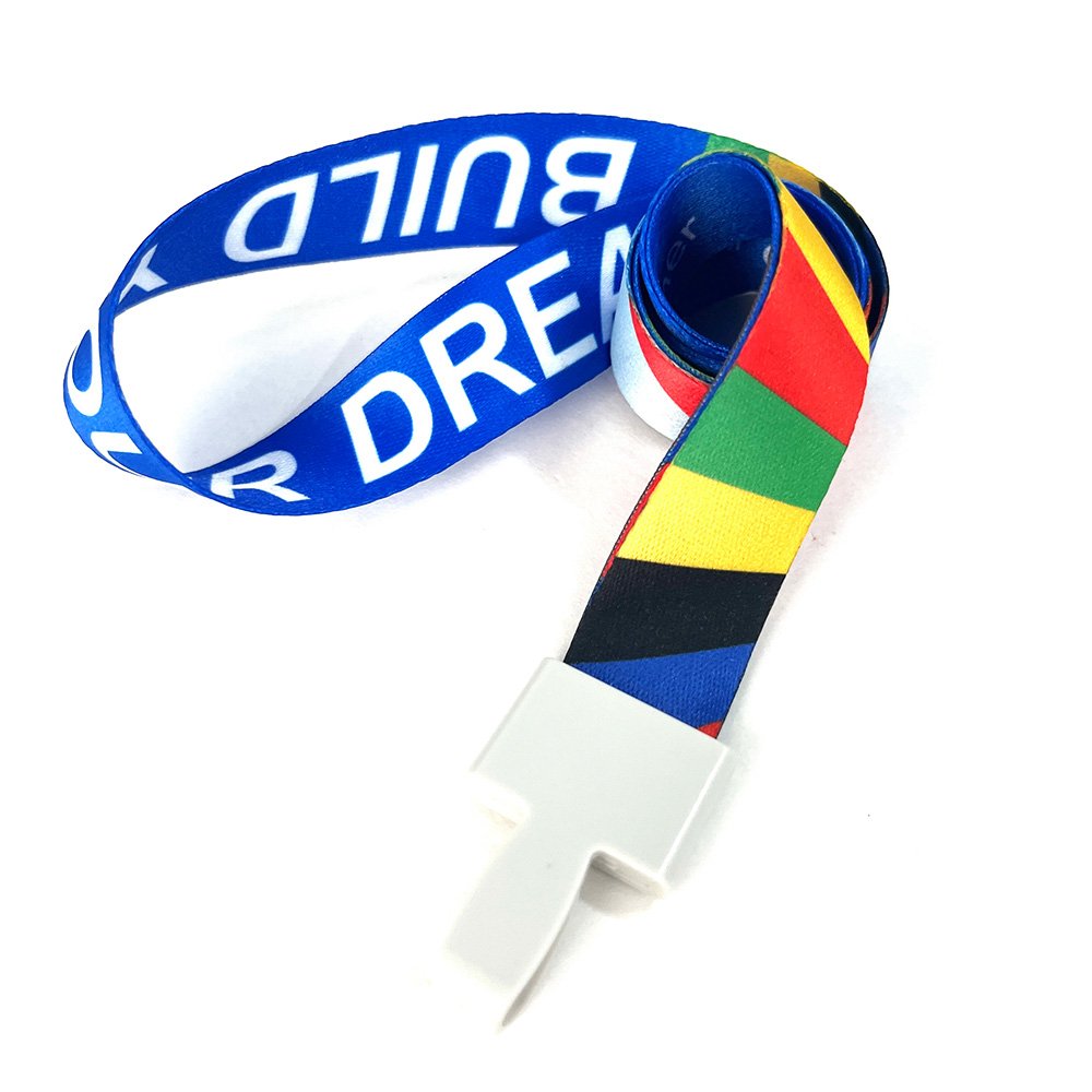 High Cost-effectiveness ID Card Lanyard Print Customized Logo Plastic Hook for ID Card Badge Holder
