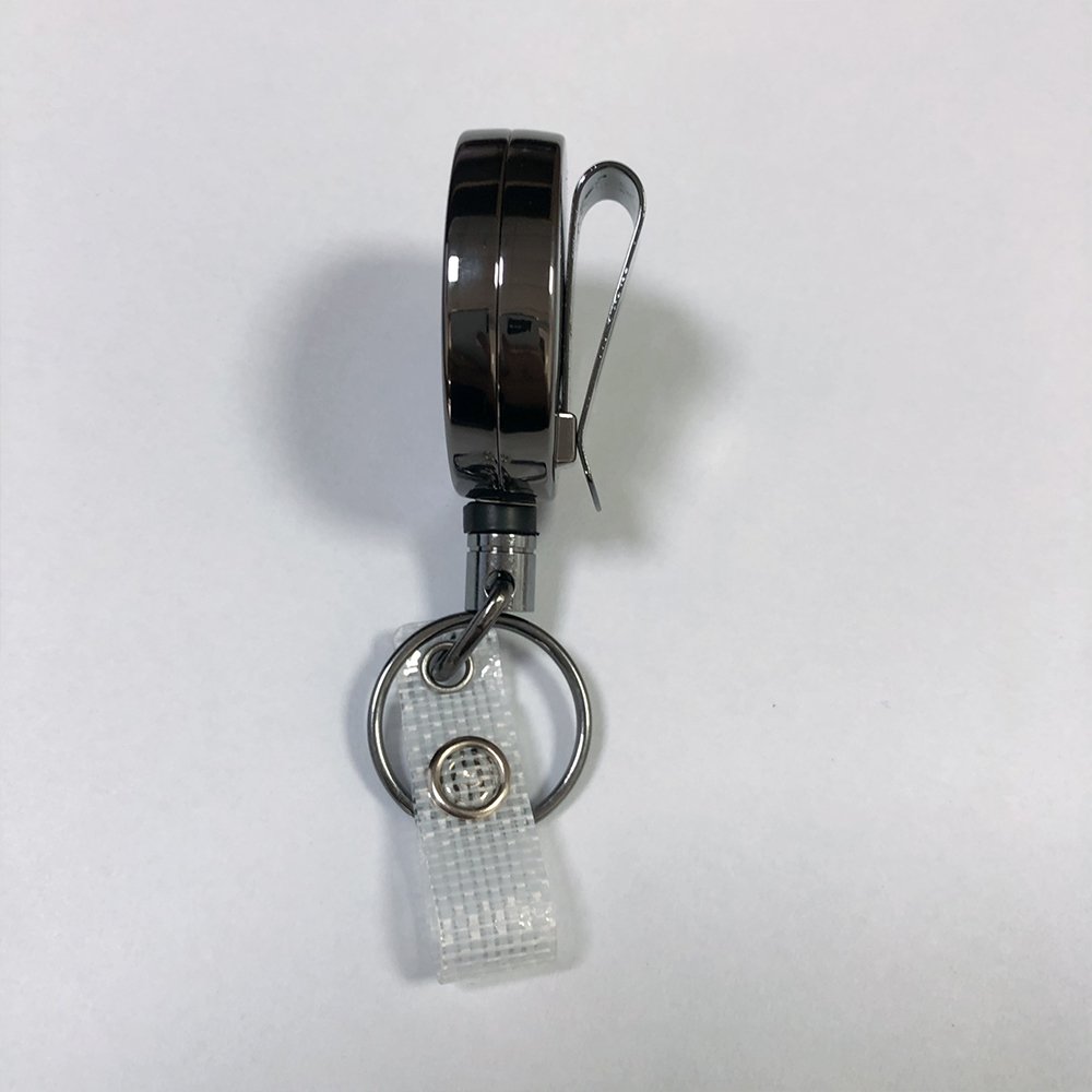 Multitool Carabiner Key Holder rigid badge holders Carabiner Belt Clip Key Ring Name Badges Heavy Duty Metal Retractable Badge