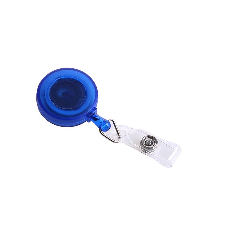 QORI Heavy Duty Keychain Recoil Badge Holder Reel Retractable Key Ring Office Metal Belt Clip ID Name Card Pull Lanyard