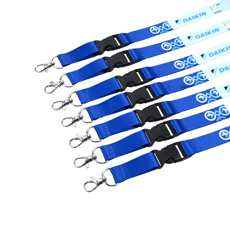 Customize Logo Polyester Lanyard Breakaway Neck Strap Lanyard With Id Card Holder Wholesale Free Sample Cute Fashion Lanyards