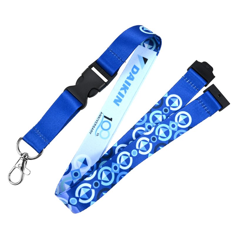 Customize Logo Polyester Lanyard Breakaway Neck Strap Lanyard With Id Card Holder Wholesale Free Sample Cute Fashion Lanyards
