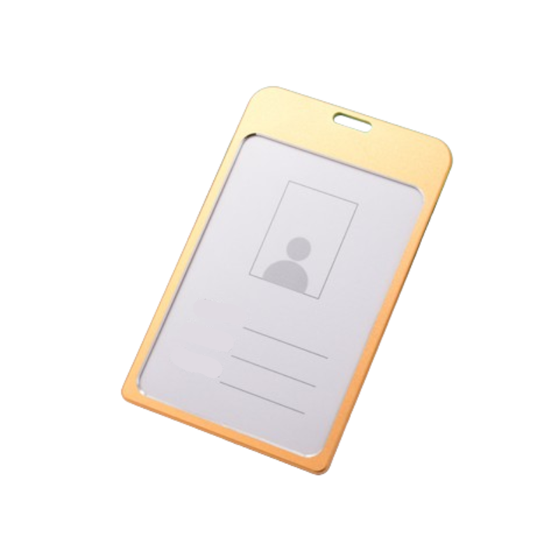 colorful high quality aluminum ID card holder