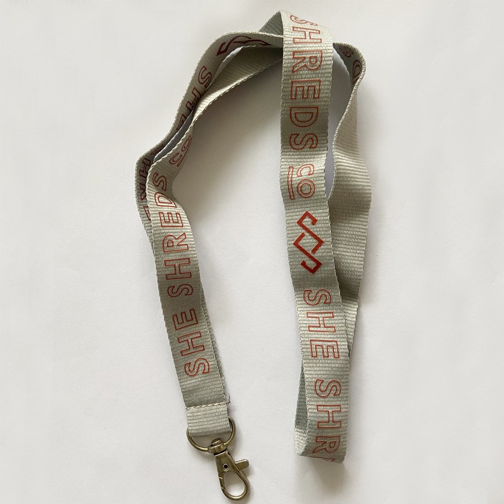 Factory Direct Supply Polyester Neck Strap Lanyard Safety Dye Sublimation Card Holder for Other Materials