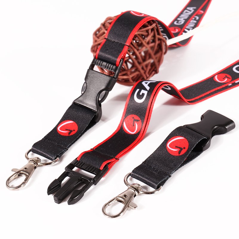 Personalised Polyester custom lanyard airbus sublimation printing nurse lanyard with neck id badge card holder