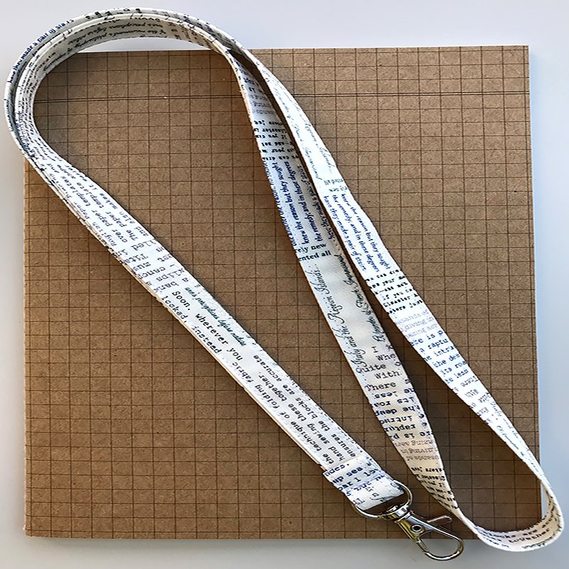 factory made daily use popular designs adjustment kawaii printing Nylon Key Neck Strap Anime Long Keychain Lanyard