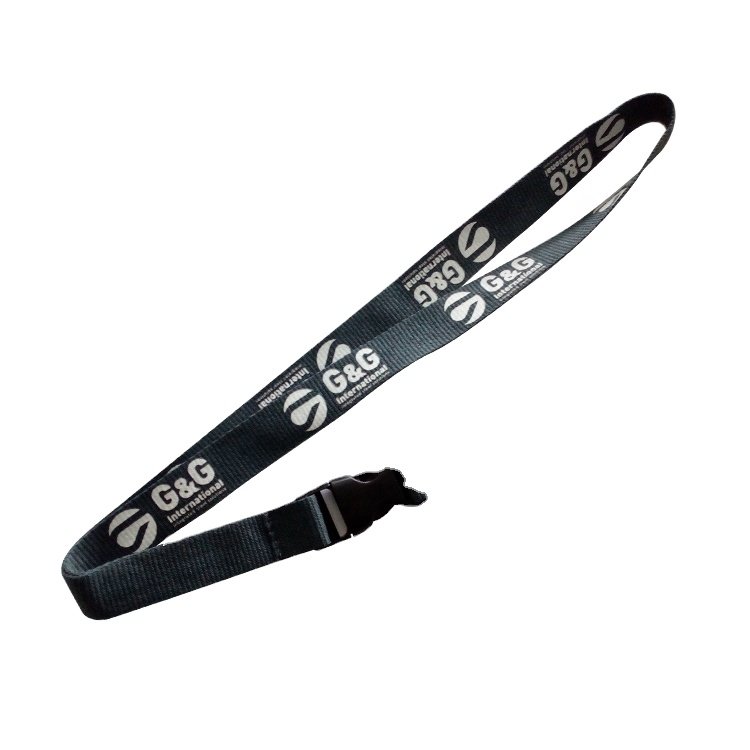 Cheap phone polyester dye sublimation lanyards heat transfer printed lanyard with LOGO CUSTOM ,ID Badge Holder with Lanyard