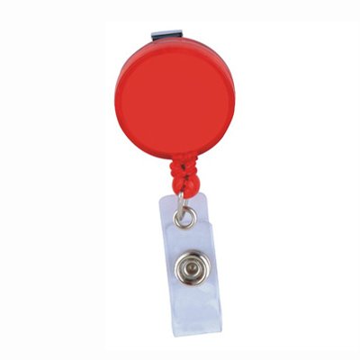Promotional ID Card Badge Holder Reel Badge Holder with PVC Strap