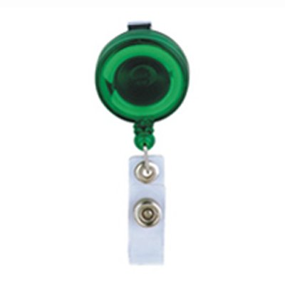 Promotional ID Card Badge Holder Reel Badge Holder with PVC Strap