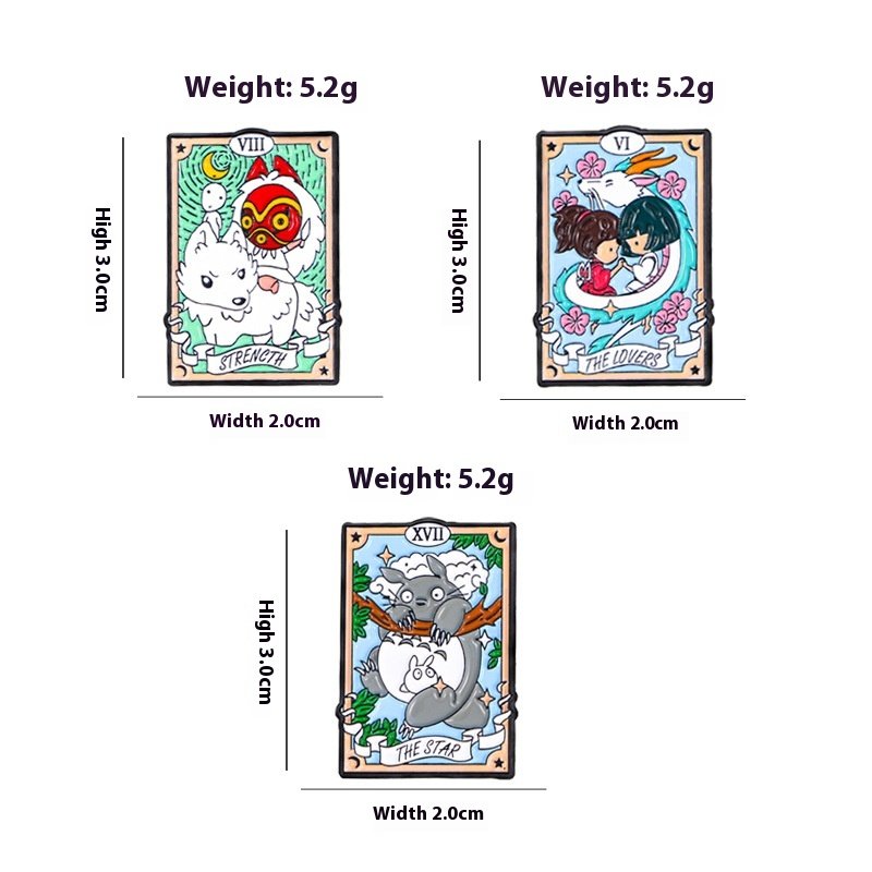 Japanese Style designer fashion holder custom metal logo gold cartoon luxury lapel badges brooches pins for men and women