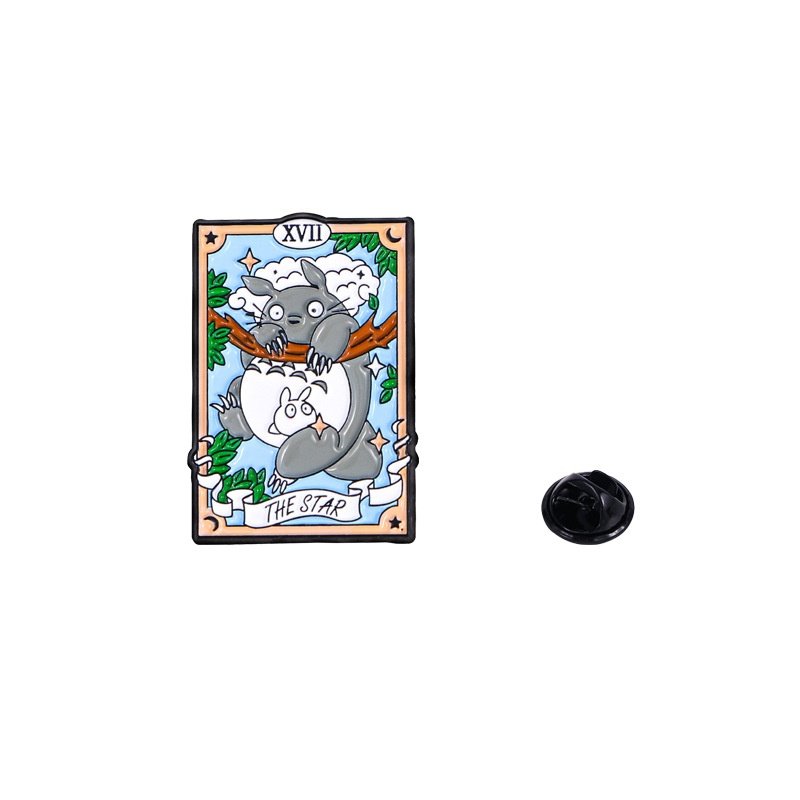 Japanese Style designer fashion holder custom metal logo gold cartoon luxury lapel badges brooches pins for men and women