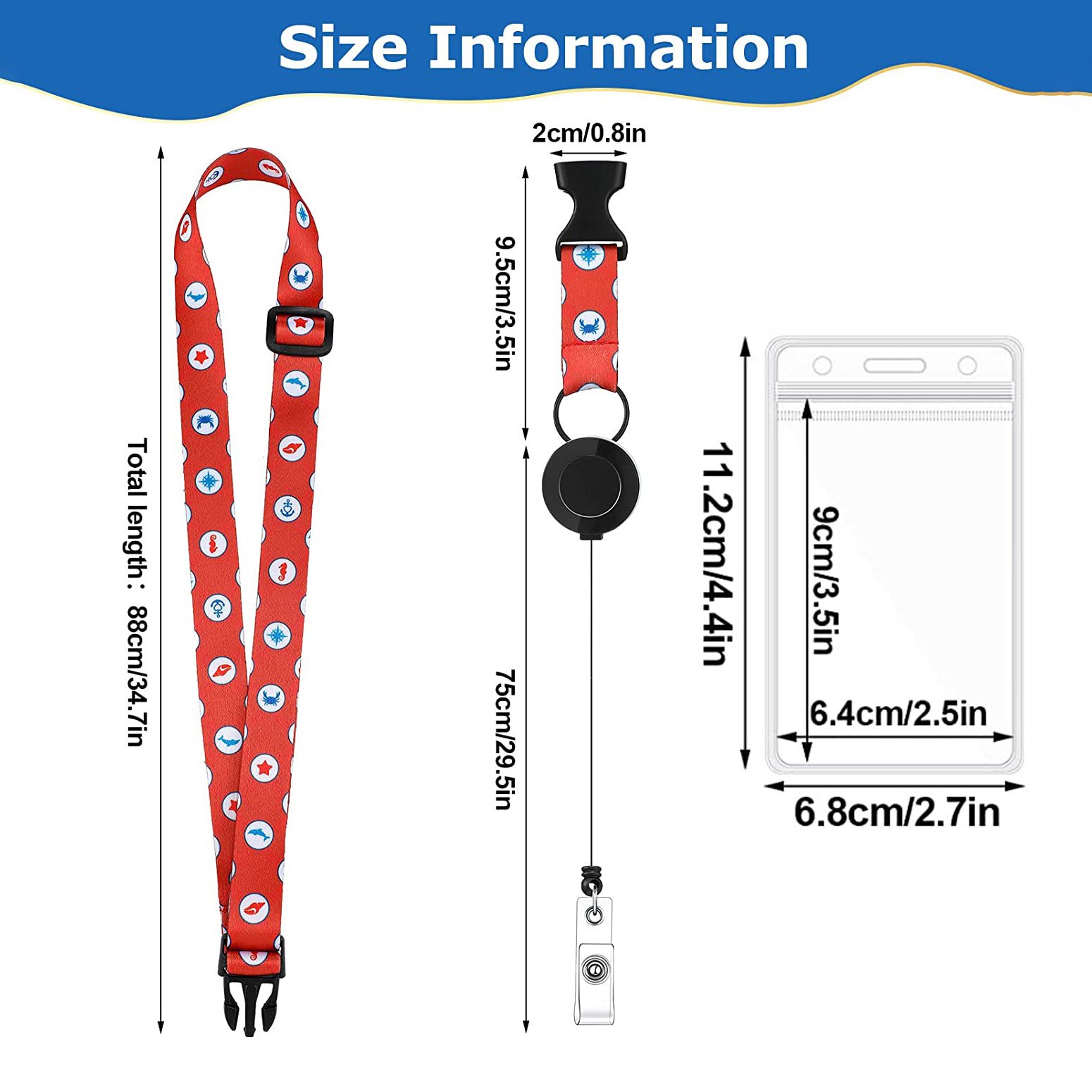 Stock Ready To Ship Cruise Lanyard manufacturer thermal transfer work permit lanyard ticket card tag rope badge lanyard