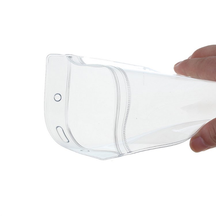 Plastic Clear Soft PVC ID Badge Holder
