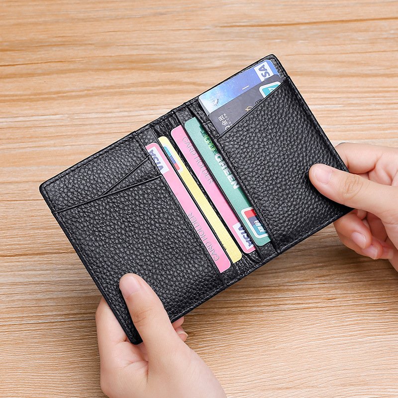 Best-Selling Classic Designer Genuine Leather Wallet Men Purses Designer Card Holder Customize Card Holder Wallet