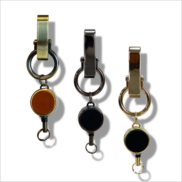 Manufacturer of Metal Retractable Badge Reel Accessories for Badge Holder