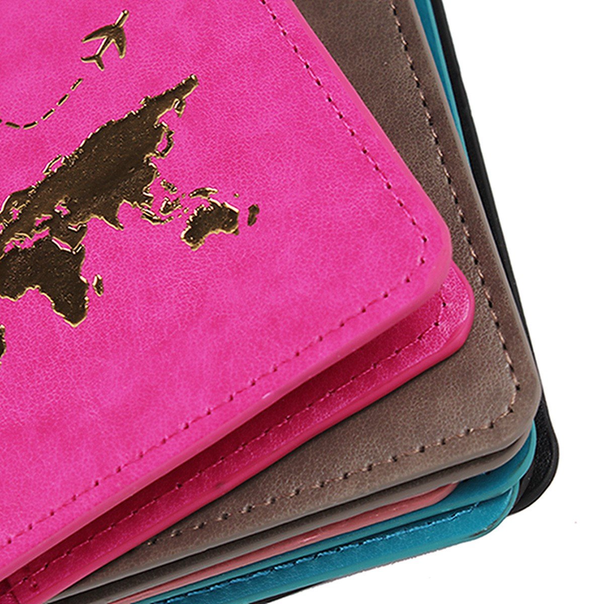 New printing pattern multi-color selection, pu leather passport bag, card holder