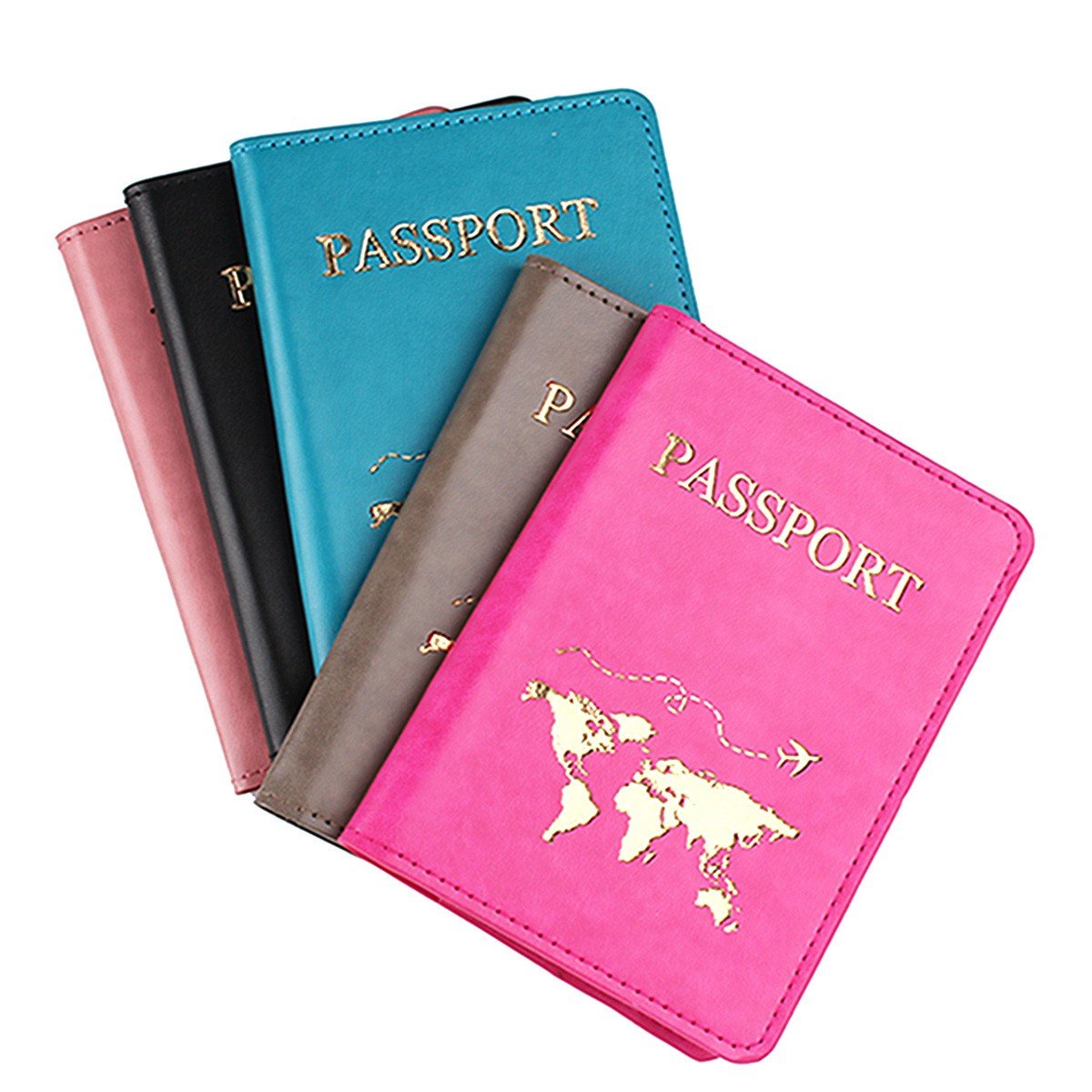 New printing pattern multi-color selection, pu leather passport bag, card holder