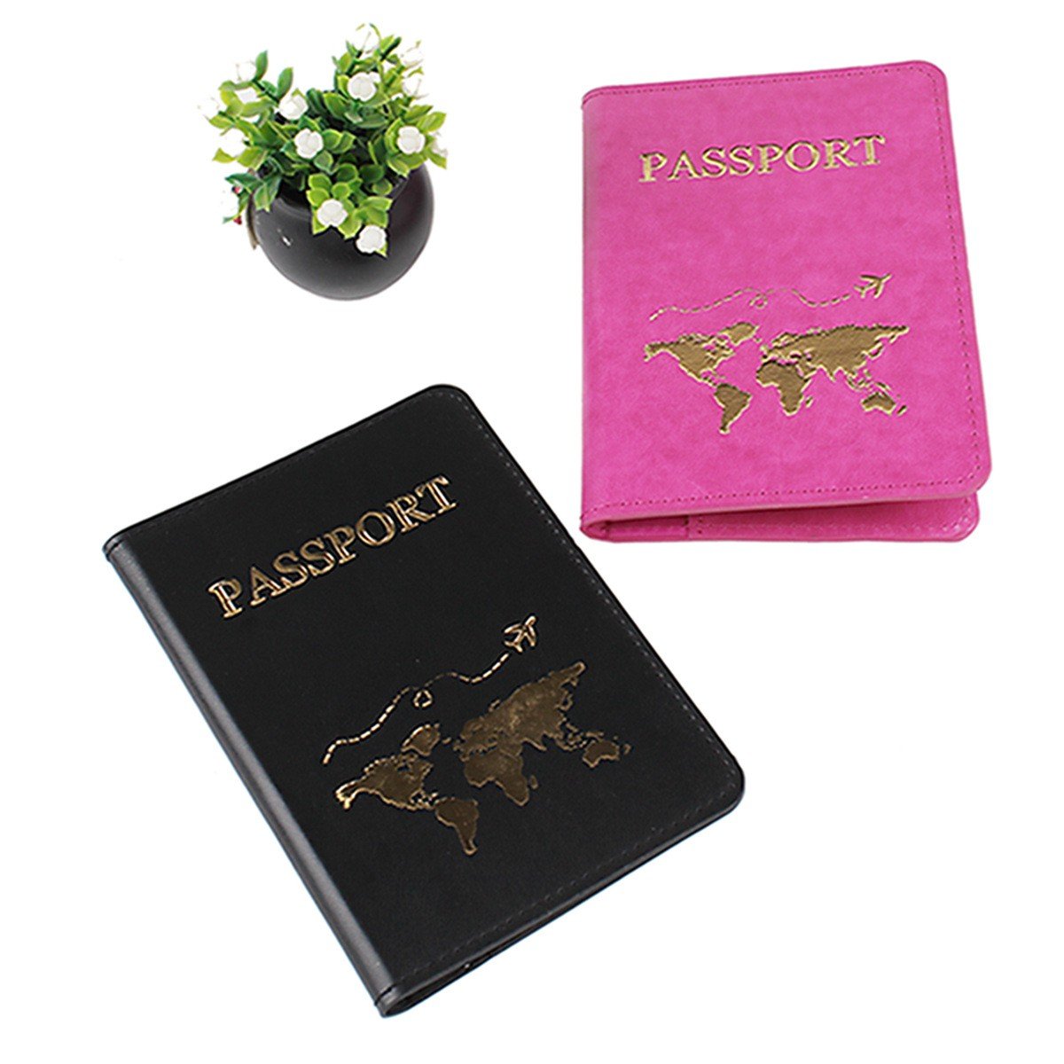 New printing pattern multi-color selection, pu leather passport bag, card holder
