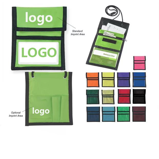 Outdoor Exhibition Multifunctional Promotional customized logo card holder