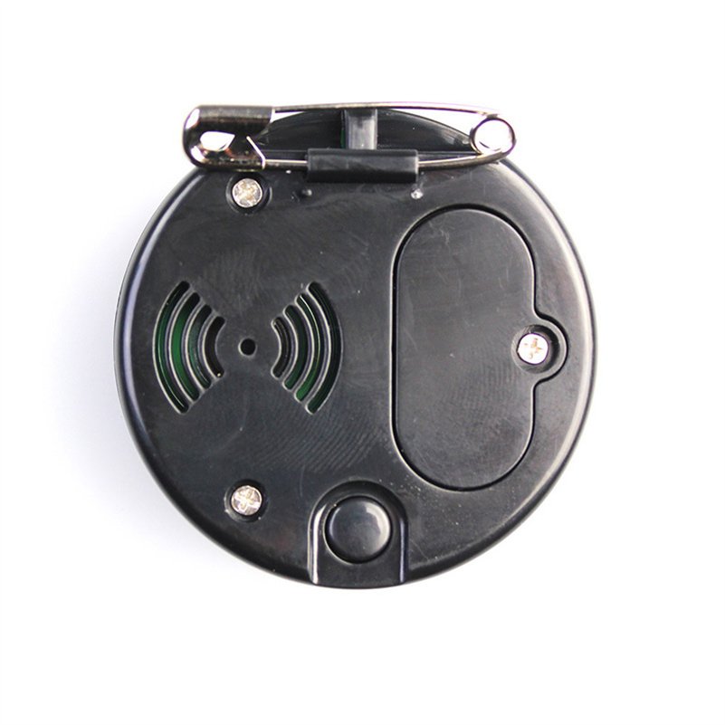 Cute Modern Voice Keychain Cartoon Character Voice Keyring Round Lens Keychain Pendant