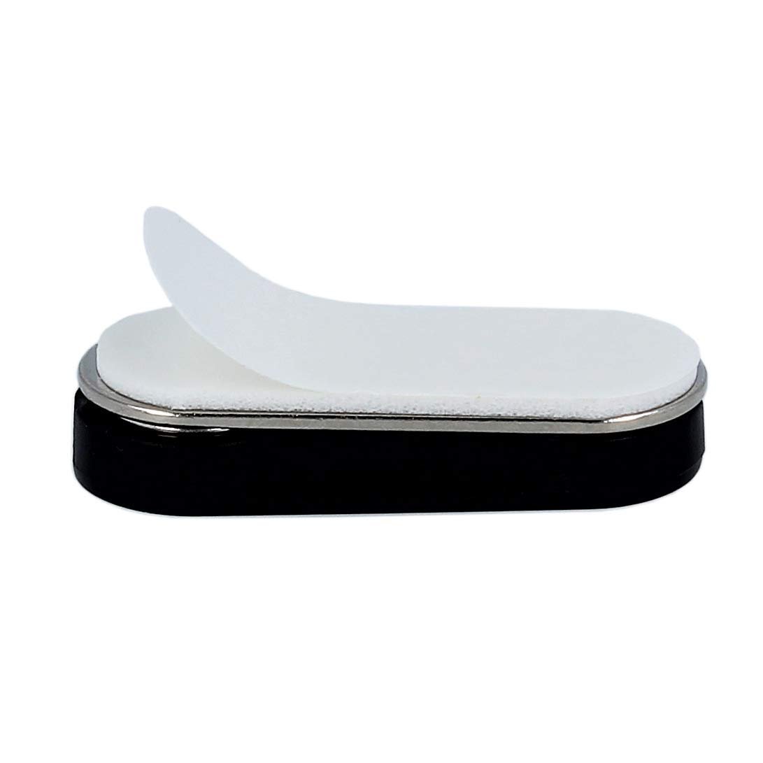 Free samples low price Neodymium Magnet Magnetic Name Tag Holders badge with adhesive