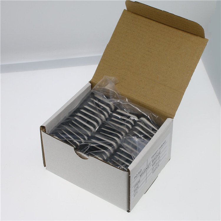 Free samples low price Neodymium Magnet Magnetic Name Tag Holders badge with adhesive