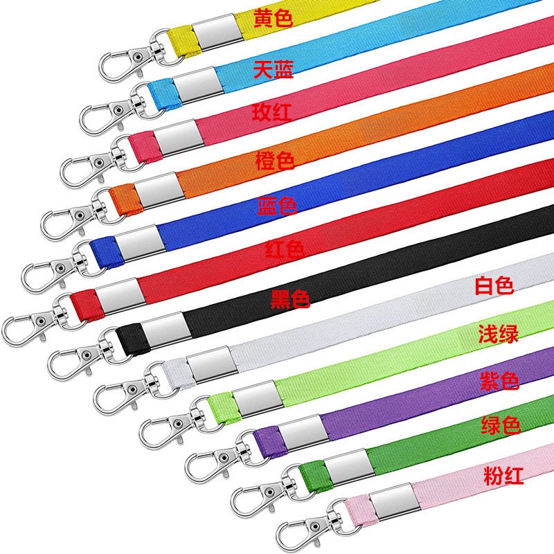 Soft Plastic PVC ID Card Holder Exhibition Waterproof Badge Holder With Polyester Lanyard Name Badge Holder With Neck Strap