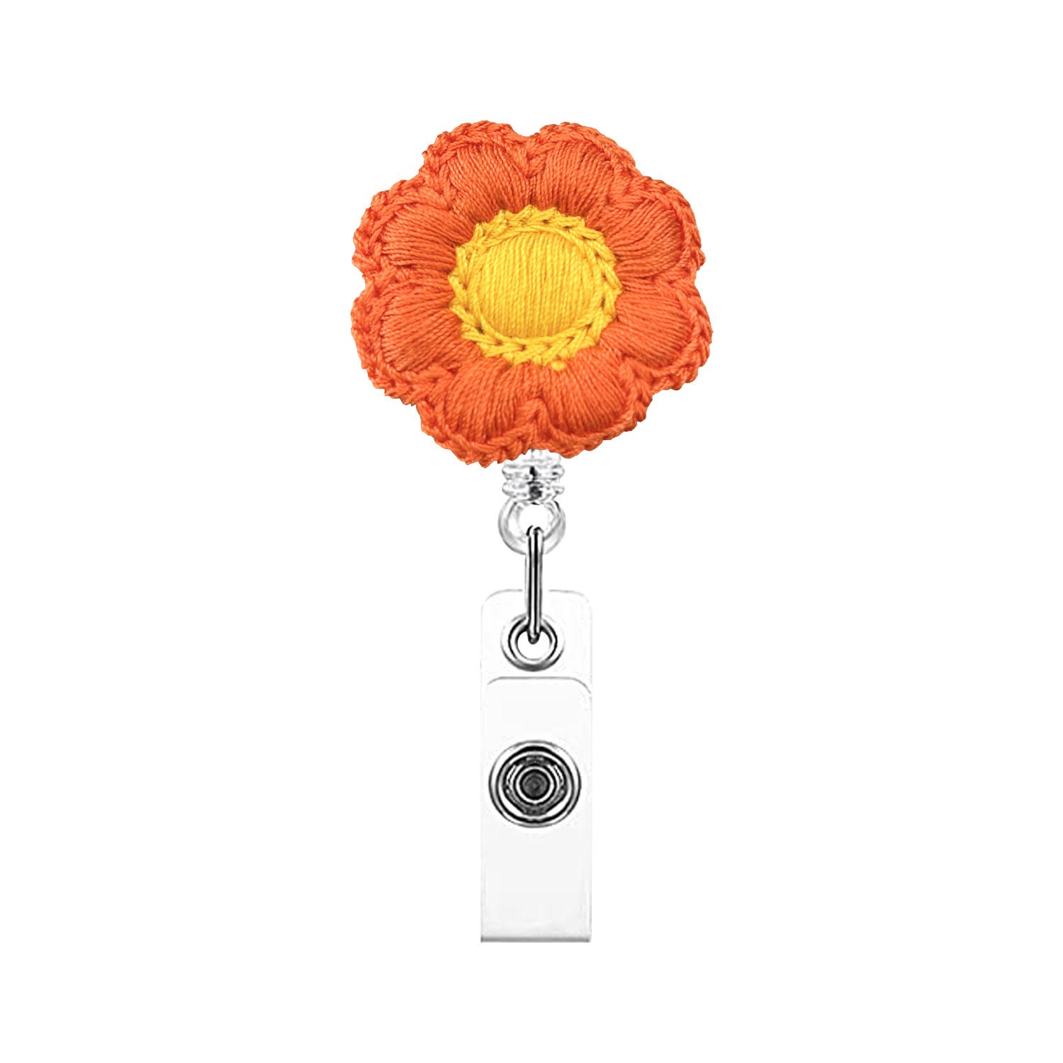 Badge Reel Retractable promotional Badge Holder Nursing Name ID Badge Reel Accessories with 360 Degree Swivel Alligator clip
