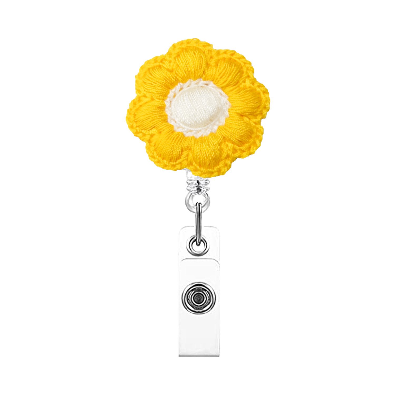 Badge Reel Retractable promotional Badge Holder Nursing Name ID Badge Reel Accessories with 360 Degree Swivel Alligator clip