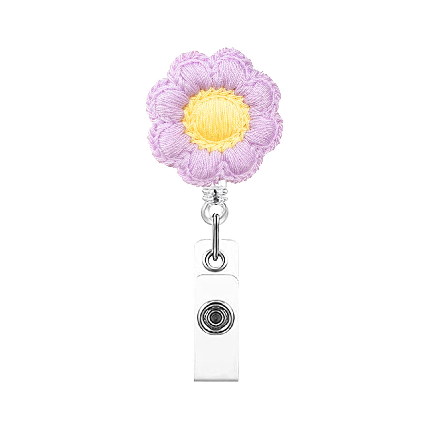Badge Reel Retractable promotional Badge Holder Nursing Name ID Badge Reel Accessories with 360 Degree Swivel Alligator clip